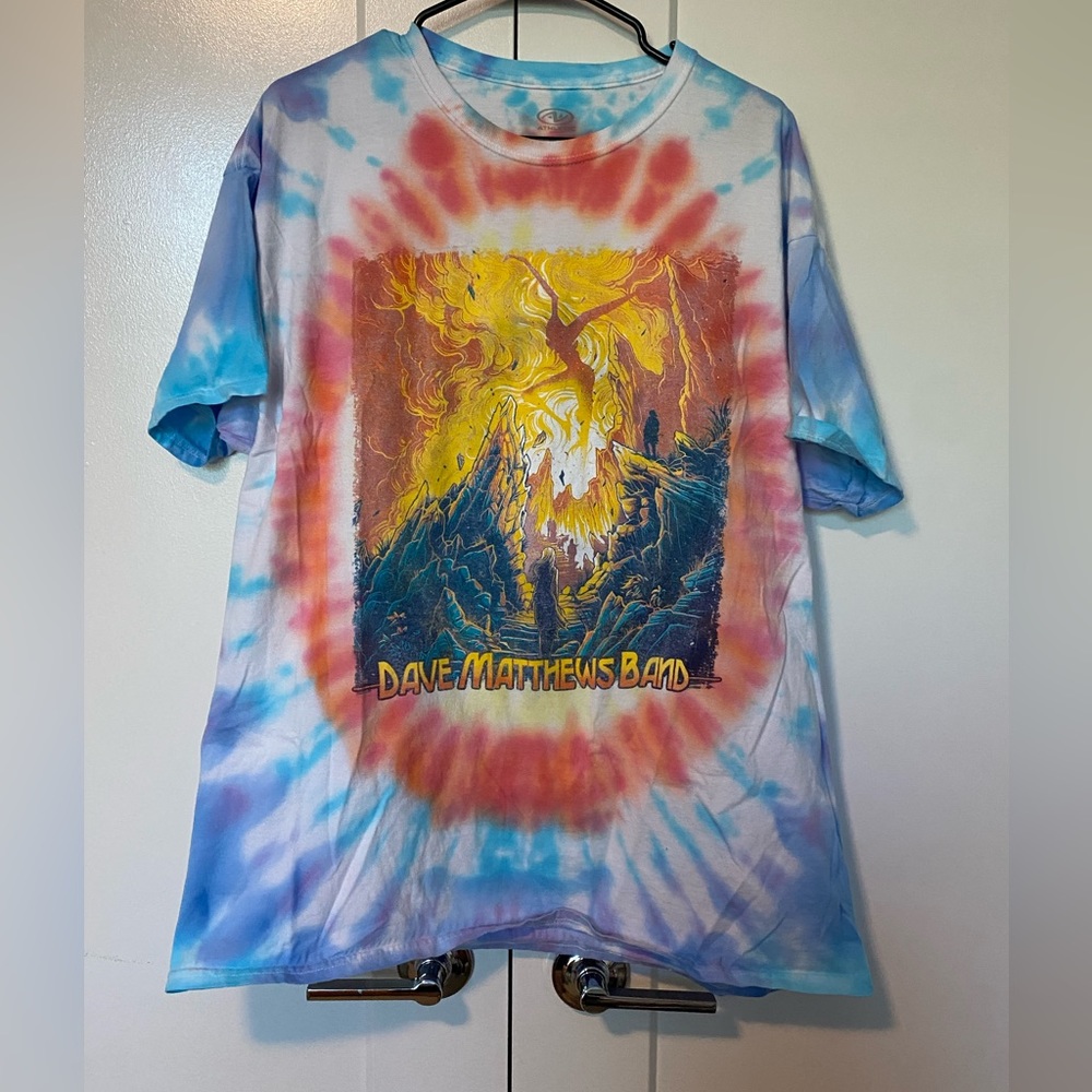Dave Mathew’s Band Oversized Tie-Dye Concert Tee